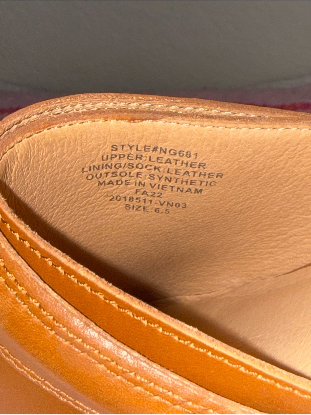 Madewell The Cecily Clog in Oiled Leather Size 6.5 English Saddle NWOB $168 - Picture 5 of 16